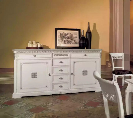 Sideboard Buffet Solid Wood Italian Cabinet Furniture Dresser Living Room