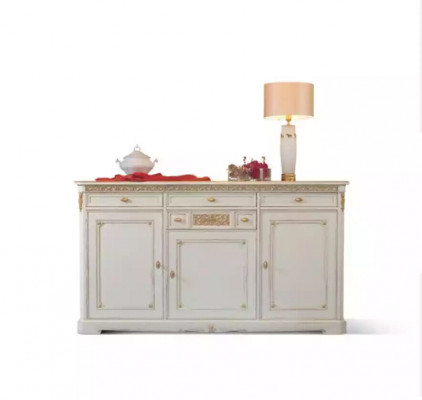 Sideboard drawers wood sideboard cabinet solid furniture living room new