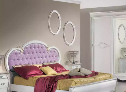 Bed padding design luxurious double Chesterfield hotel beds wooden furniture bed