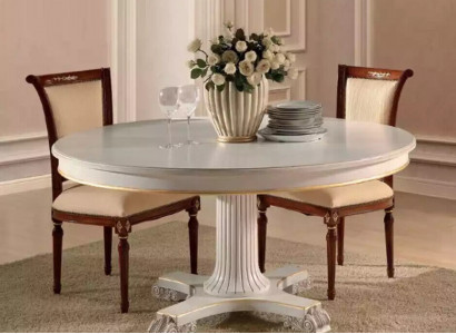 Wood dining room design furniture round table white dining table classic dining room new