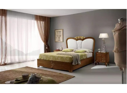 Bedroom Set Bed + 2x Nightstands Beds Italian Furniture 3-piece set.