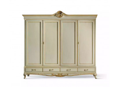 Wardrobe Closet Luxury Bedroom Wood Italian Furniture New