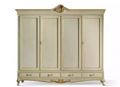 Wardrobe Closet Luxury Bedroom Wood Italian Furniture New