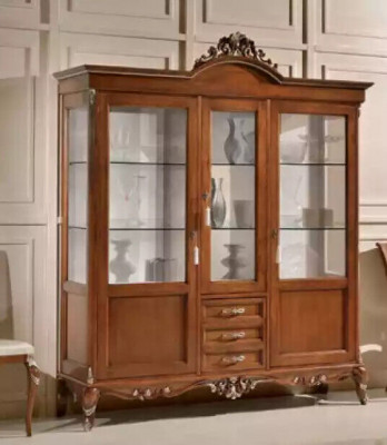 Display cabinet wood classic display cabinets wood design living room glass