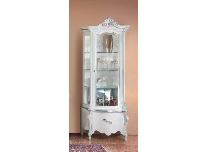Luxurious wood cabinets designer cabinets white Italian furniture shelf