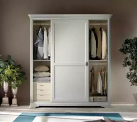Modern style wardrobe design furniture bedroom white wardrobe new