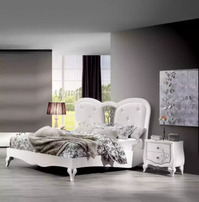 Bed 2x Nightstands 3-piece Bedroom Set Design Furniture Modern Luxury New