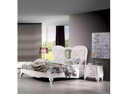 Bed 2x Nightstands 3-piece Bedroom Set Design Furniture Modern Luxury New