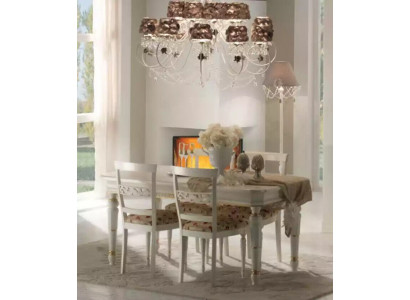 Dining table 4 x chair set classic dining group 5-piece set. New