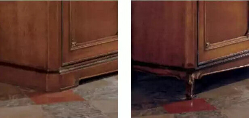 Classic wardrobe solid wood furniture sideboard Italian furnishings