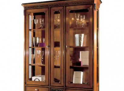 Italian luxury living room furniture display cabinet classic style new