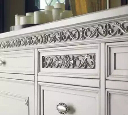 Sideboard Dresser Sideboard Living Room Solid Wood Cabinet Furniture White