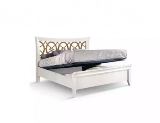 Bedroom furniture 3-piece set bed solid wood nightstands 2x wooden beds
