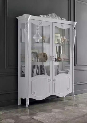 Luxury style cabinet sideboard display cabinet design Italian furniture