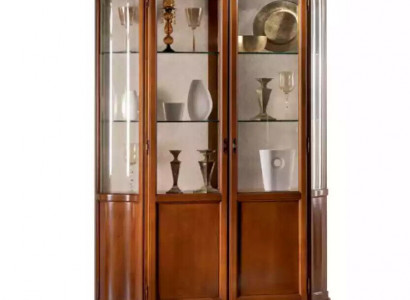Luxury display cabinet living room furniture cabinet glass showcases designer sideboard
