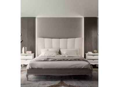 Complete set bed 2x bedside tables 3-piece bedroom sets luxury beds