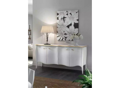 Sideboard Cabinet Living Room Wood Modern White Luxury Cabinets Design