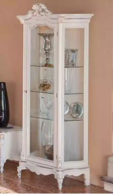 Luxury Display Cabinet Wooden Cabinet Design Cabinets White Italian Furniture Display Cases