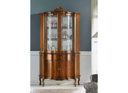 Wooden Display Case High-Quality Luxury Display Cabinet Classic Design Furniture Brown
