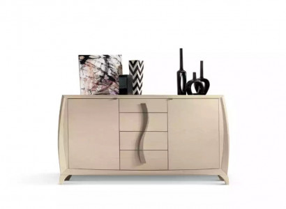 Sideboard living room dressers classic cabinet beige wooden cabinet new