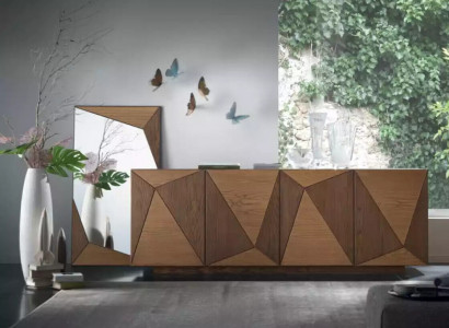 Sideboard Cupboard Living Room Wooden Cabinet Cabinet Wood Italy Sideboard