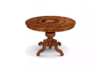Dining table, dining room, brown, round, classic table design, wood, luxury furniture