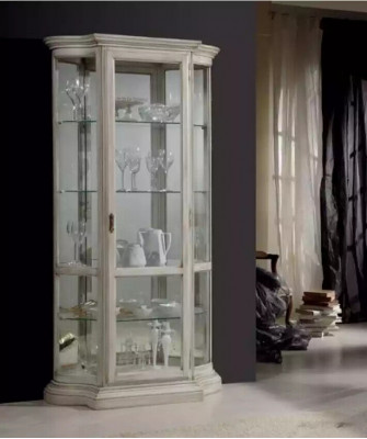 Living room furniture wooden display cabinets glass cabinet solid wood sideboard display cabinet