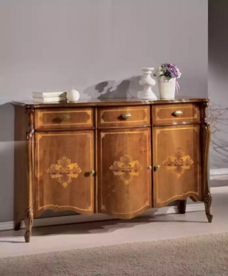 Design dresser luxury wood sideboard cabinet living room cabinets new