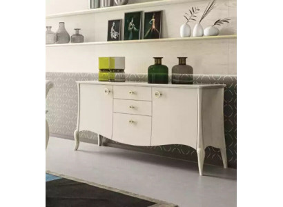 Italian furniture sideboard dresser luxury furnishings living room wood