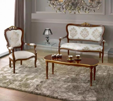 Sofa set design sofa 2-seater armchair couch classic luxury new