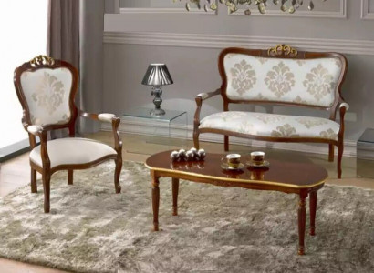 Sofa set design sofa 2-seater armchair couch classic luxury new