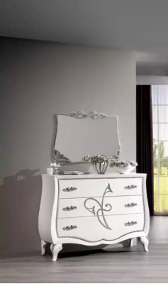 Sideboard chest designer luxury cabinets wood white dressers modern new
