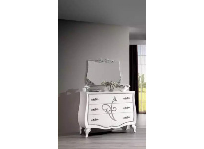 Sideboard chest designer luxury cabinets wood white dressers modern new