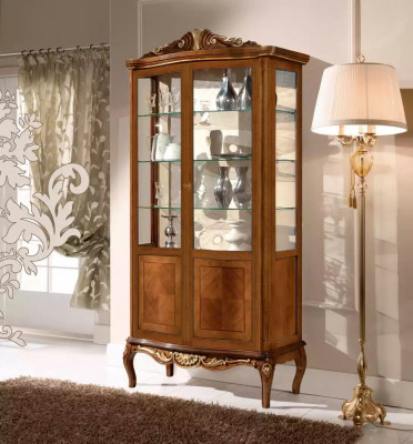 Luxury display cabinet, unique furniture, cabinet, display case, glass, wood, cabinets