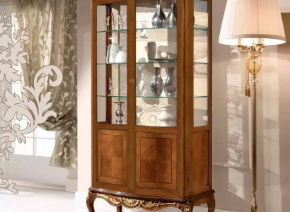 Luxury display cabinet, unique furniture, cabinet, display case, glass, wood, cabinets