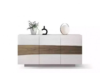Sideboard Wood Dressers Furniture Living Room White Modern Cabinet New
