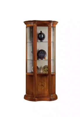 Cabinet Brown Wood Design Furniture Display Cabinet Sideboard Display Cabinet Luxury Glass New