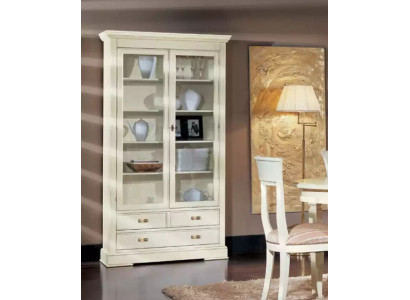 Living room glass cabinet display sideboard wood luxury cabinets furniture