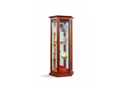 Display cabinets showcase wooden luxury living room furniture cabinet brown new
