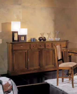 Dresser Cabinet Cupboard Sideboard Dressers Style Wood Luxury Furniture New