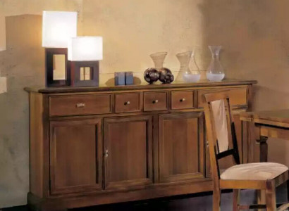 Dresser Cabinet Cupboard Sideboard Dressers Style Wood Luxury Furniture New