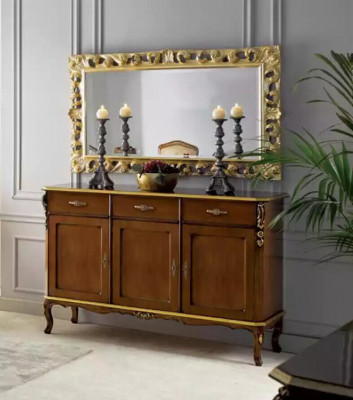 Sideboard wood Italian style furniture luxury dressers classic style new