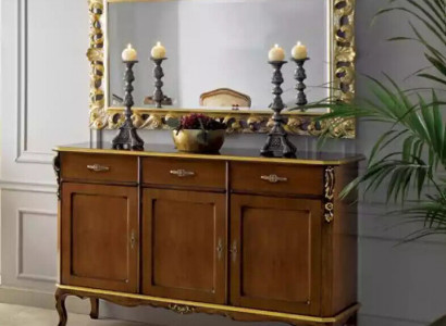 Sideboard wood Italian style furniture luxury dressers classic style new