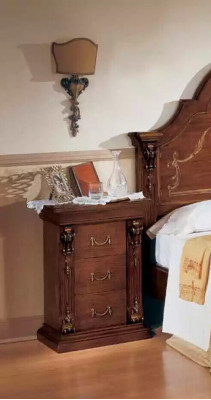 Luxurious design bedside tables bedroom wood luxury consoles