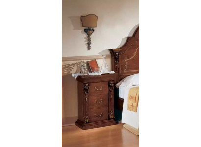Luxurious design bedside tables bedroom wood luxury consoles