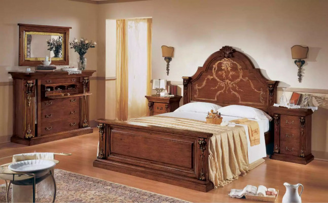 Luxurious design bedside tables bedroom wood luxury consoles