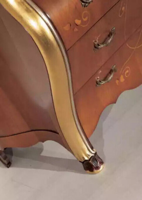 Nightstands Nightstand Classic Design Furniture Wood Brown Side Tables