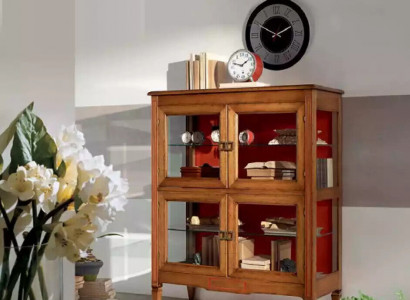 Showcase Design Classic Display Case Luxury Living Room Italian Furniture