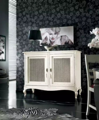 Sideboard dresser cabinet cupboards chests wood luxury furniture white