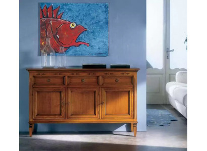 Design Classic Dresser Wood Sideboard Brown Sideboard Cabinet New